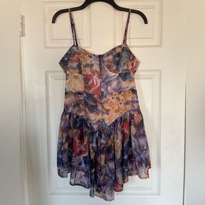 Floral Mini Romper